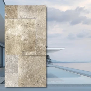 Travertin Antik Rustic Classic Mix 40,6x61x1,2 cm