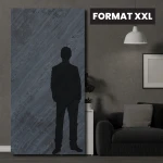 Stenfanér Line Black XXL 122x280x0,2 cm