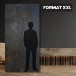 Stenfanér Black Slate Gold 122x280x0,2 cm