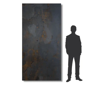 Fornir Kamienny Black Slate Gold 122x280x0,2 cm