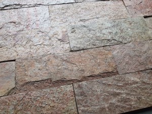 Kamień elewacyjny-dekoracyjny kwarcytowy Copper 7x50 cm PRZEDSPRZEDAŻ!