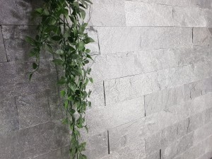 Kamień elewacyjny-dekoracyjny kwarcytowy Silver Grey 7x50 cm