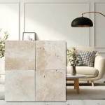 Travertin Super Light 10x10x1,2 cm – naturstensplatta