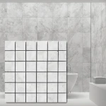 Marmor Royal White Mosaik 30,5x30,5x1 cm