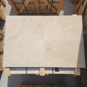 Trawertyn Light Premium Bębnowany 40,6x61x1,2 cm PRZEDSPRZEDAŻ!