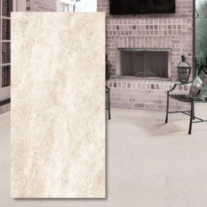 City Quartz Crema Mega 60x120x2 cm – Terrassplatta i 2 cm klinker