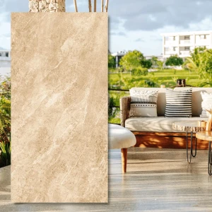 City Quartz Beige Mega 60x120x2 cm – utomhusplatta i gres