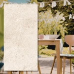 Terrassplatta City Quartz Deserto Crema 60x120x2 cm