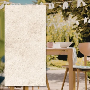 Terrassplatta City Quartz Deserto Crema 60x120x2 cm