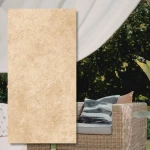 Terrassplatta City Quartz Deserto Beige 60x120x2 cm