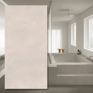 Kvartsstensskiva 12 mm The Top Concrete Look White Matt 162x324 cm