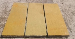 Palisada | Obrzeże Wapienne Tandur Yellow Limestone 100x40x8 cm