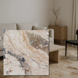 Travertin Philadelphia Borstad Tumlad 40,6x40,6x1,2 cm