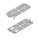 Monteringsfäste för vertikala plattor, 2-pack