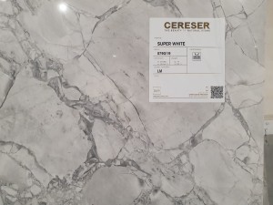 Granit Super White Quartzite 3 cm Poler Slab
