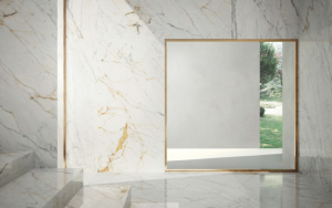 Spiek kwarcowy 6 mm Grande Marazzi Golden White Matt 278x120x0,6 cm