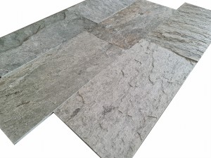 Kamień elewacyjny-dekoracyjny kwarcytowy Silver Shine 30x60 2