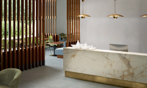 Spiek kwarcowy 12mm The Top Marazzi Calacatta Vena Vecchia Matt 324 x 162 cm